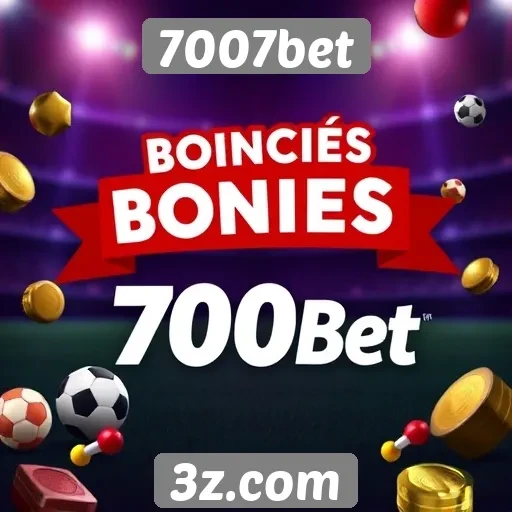 Bonificações disponíveis no 7007bet